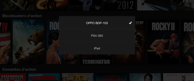 Control remoto de Netflix en iPad para WiFi